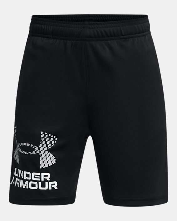 Boys' UA Tech™ Logo Shorts in Black image number 0